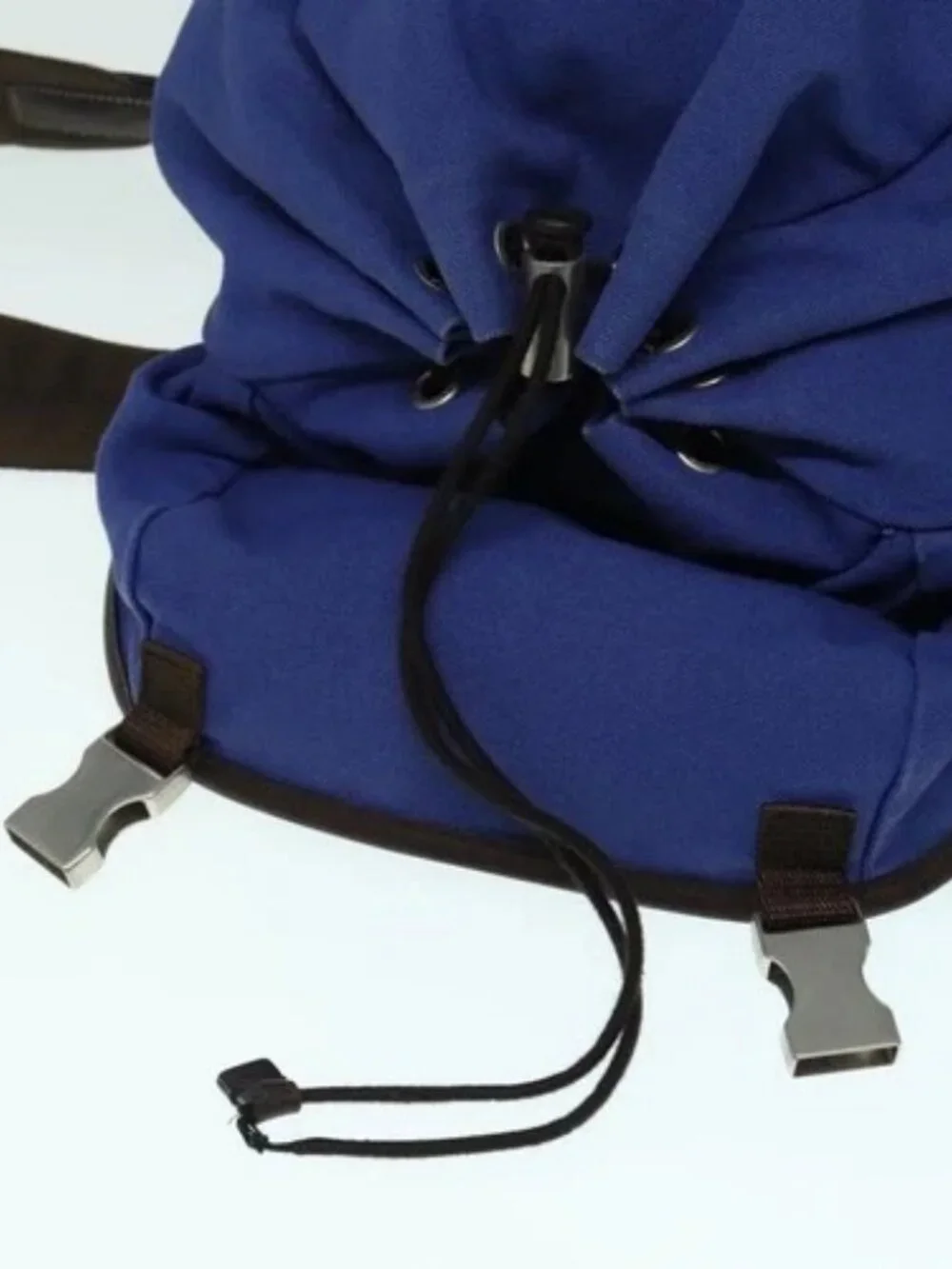 PRADA Backpack Canvas Blue Auth 88293 - Picture 8 of 16